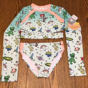 Girls Disney Toy Story 2 piece bathing suit ⭐️